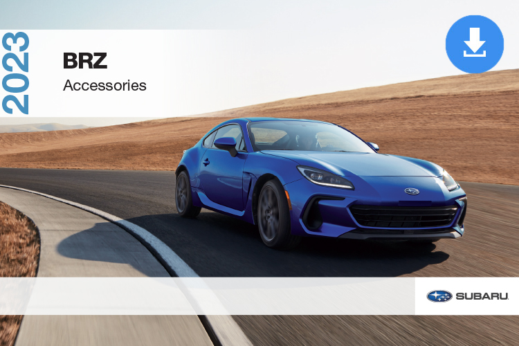 2023 BRZ Accessories Brochure cover image
